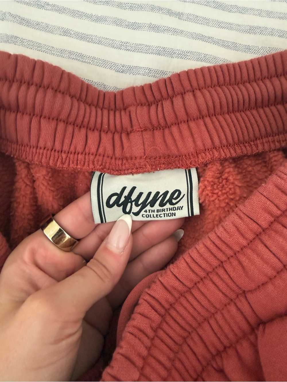 Unbranded Women's Maroon Track Pants with Side Stripe - Picture 3 of 3